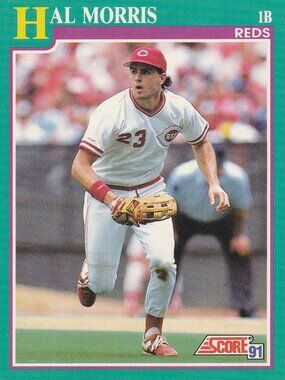 Hal Morris - Score '91 MLB Baseball Card